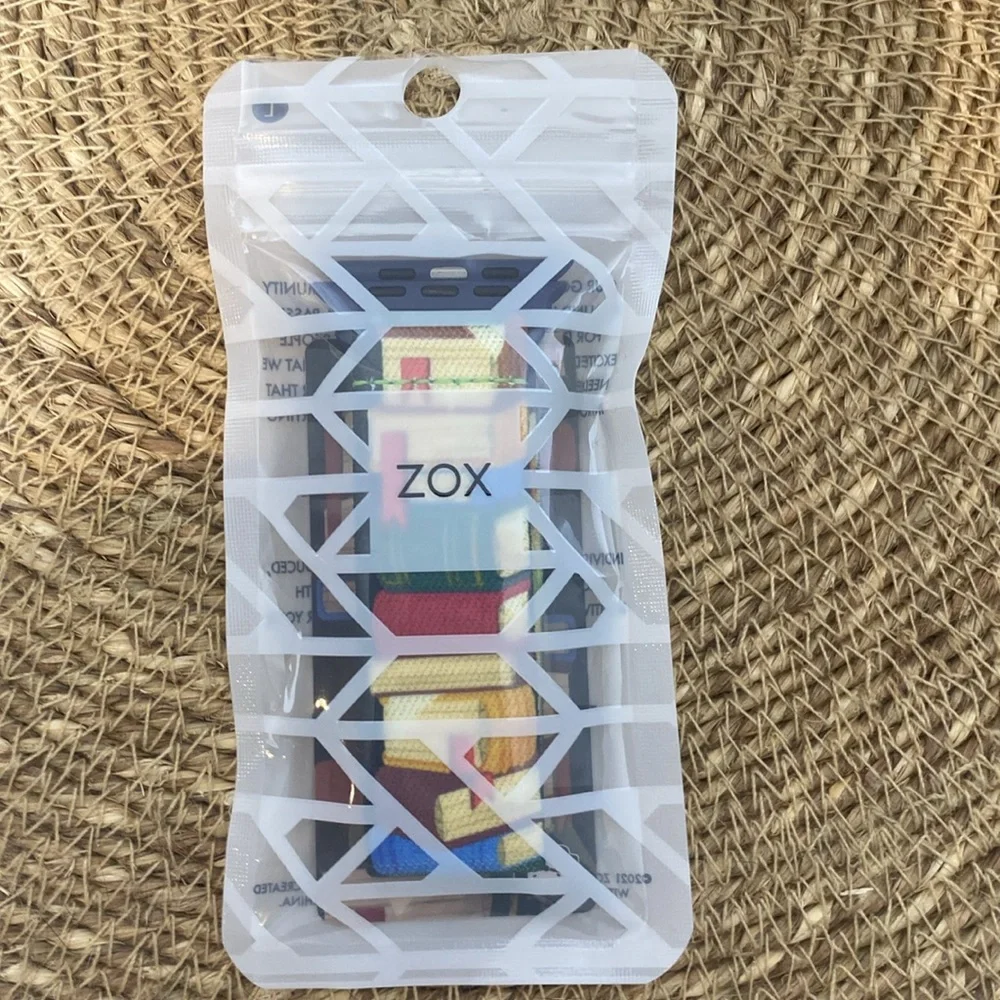 Zox watch band multi color with books
